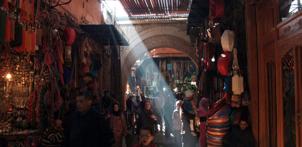 Photos des Souks de Marrakech, Maroc
