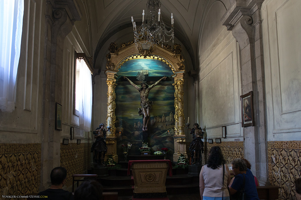 Image du Bon Jésus, destination finale des fidèles.