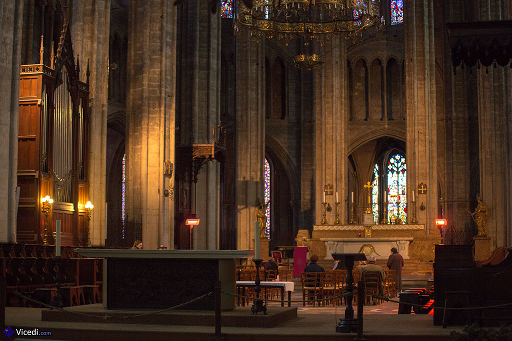 Choeur de la cathédrale, vue d'ensemble