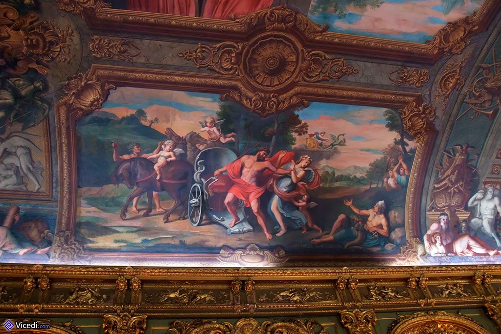 Fresque monumentale, longue de 40m, œuvre de François Perrier