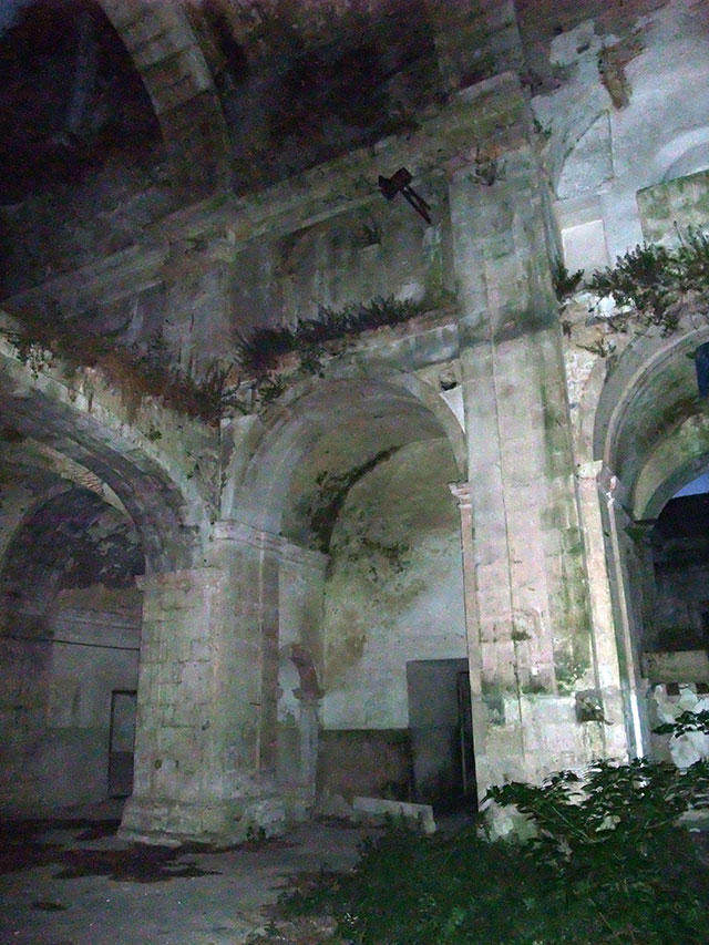 Intérieur dégradé