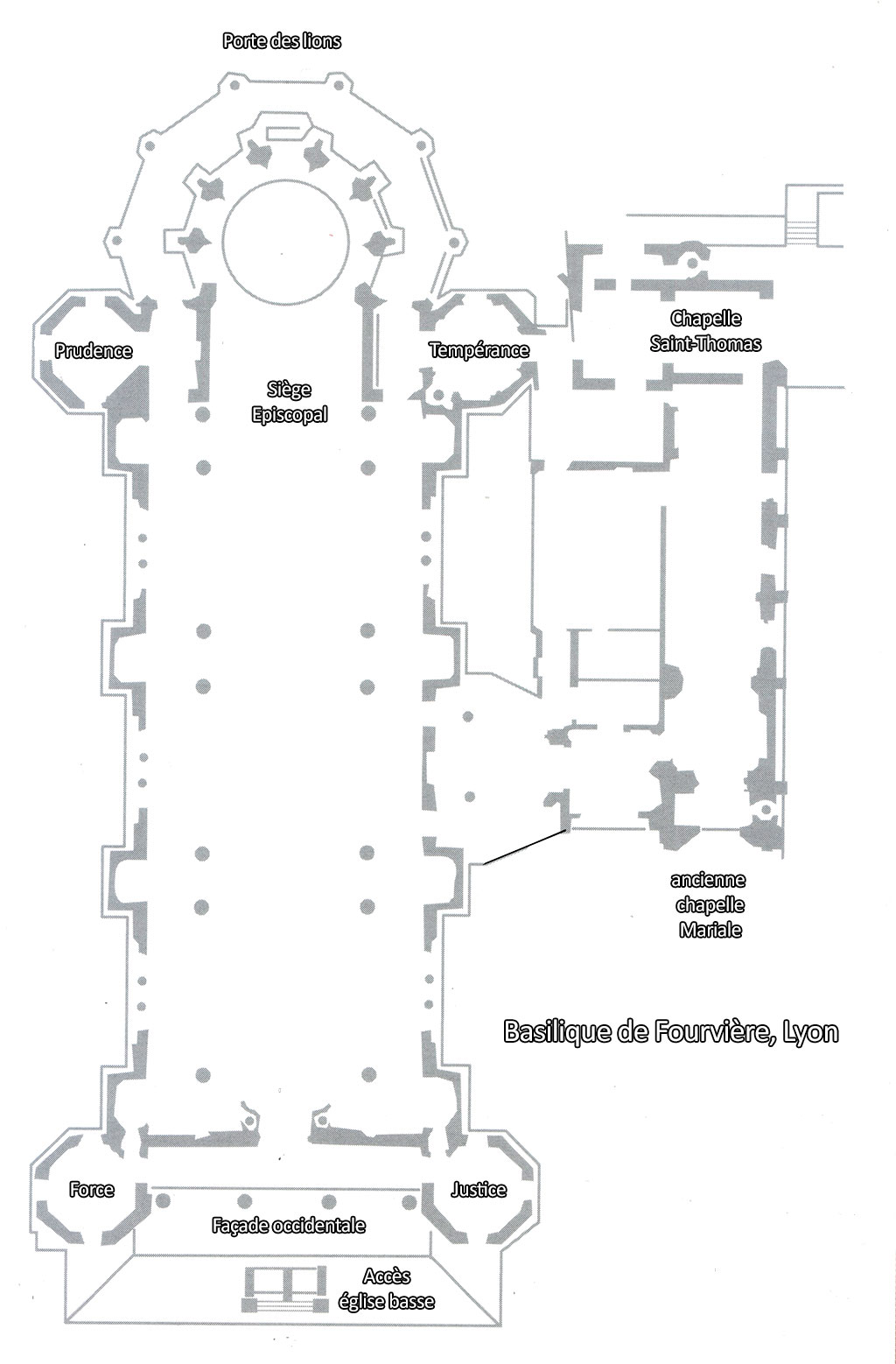 plan du sanctuaire